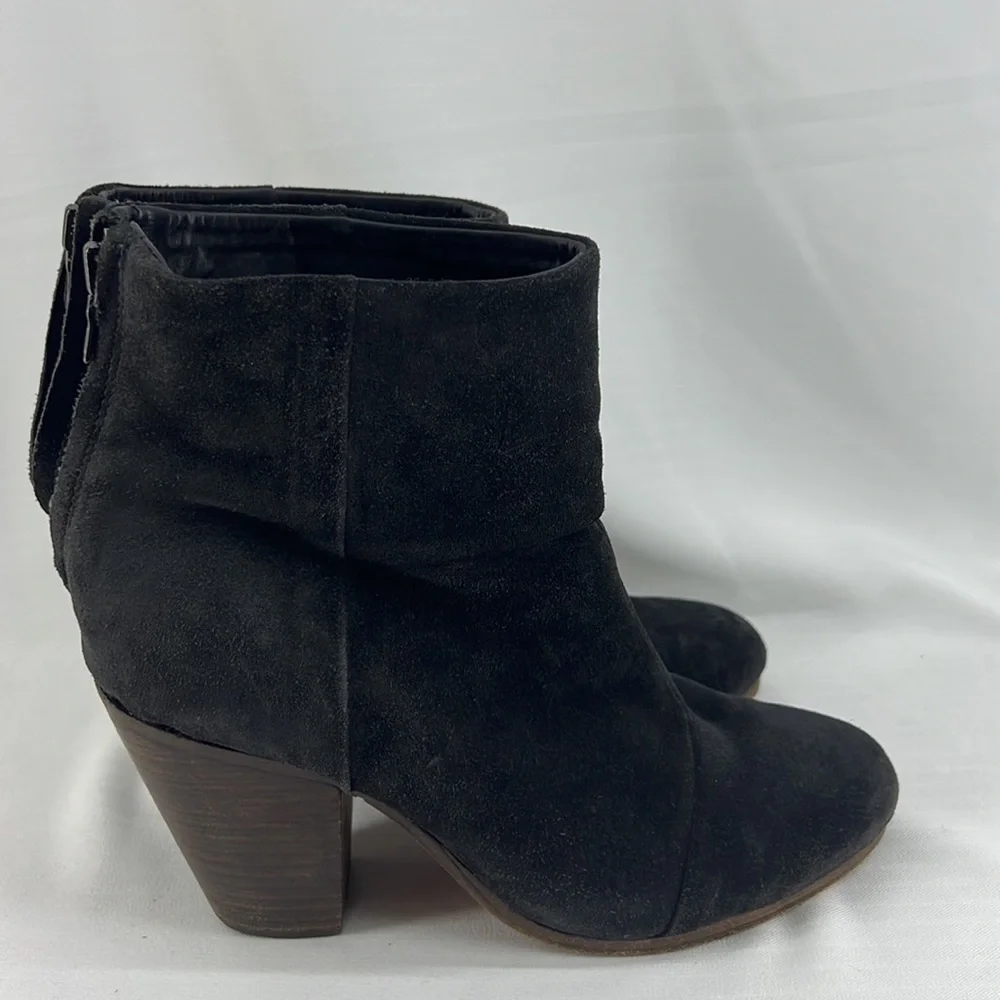 Rag & Bone Suede Newbury Ankle Boots
